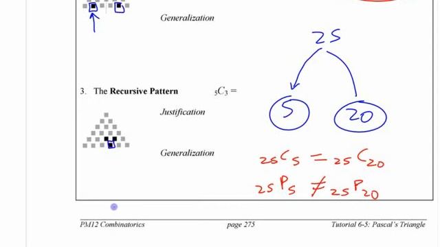 PC12 11.3a (pt3) Pascal's Triangle (and Combinatorics) смотреть онлайн