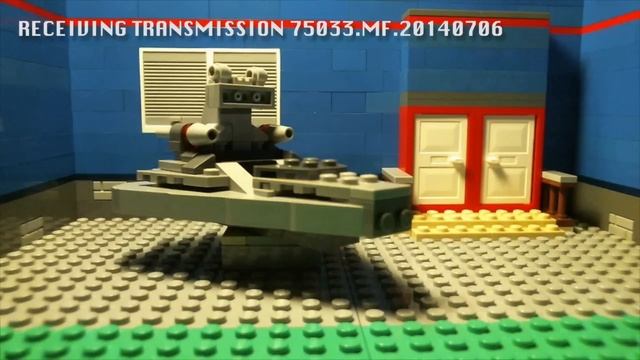 Blast Off! (Star Wars) Star Destroyer 75033 (Lego stop-motion animation/brickfilm) смотреть онлайн