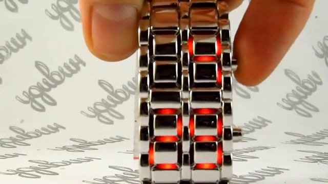 Оригинальные часы Iron SAMURAI серебристые смотреть онлайн