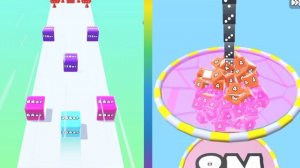 🪼Jelly Run 2048 - infinity mod (🆚) vs jelly run 2048 level gameplay