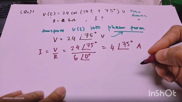 Chapter 2 Part 1 Examples: Resistor in AC Circuit смотреть онлайн