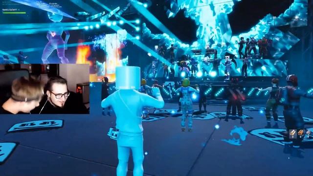 EXILE И COFFI СМОТРЯТ КОНЦЕРТ MARSHMELLO В FORTNITE смотреть онлайн
