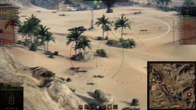 World of Tanks Obj.261 Blind kill win at 0 second left! AP смотреть онлайн