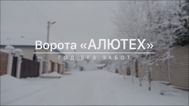 Год без забот: популярный певец Денис Клявер делится впечатлениями о секционных воротах «АЛЮТЕХ» смотреть онлайн