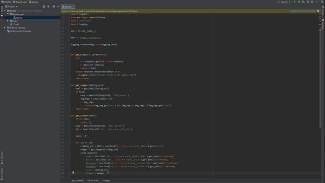 Изучаем парсинг с Simple Fox Games: Достаем данные с Krisha.kz для HTML страницы часть1 смотреть онлайн