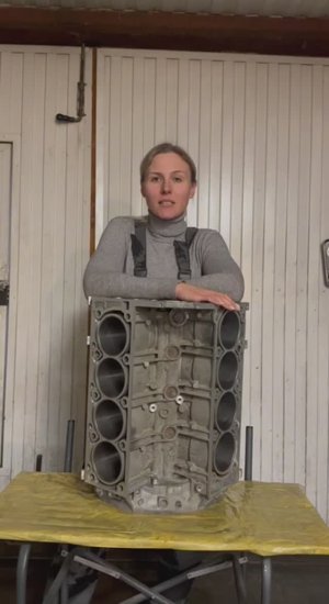 Сборка двигателя Mercedes-Benz GL-Class m273.963 
V8 - 5.5L Часть 1