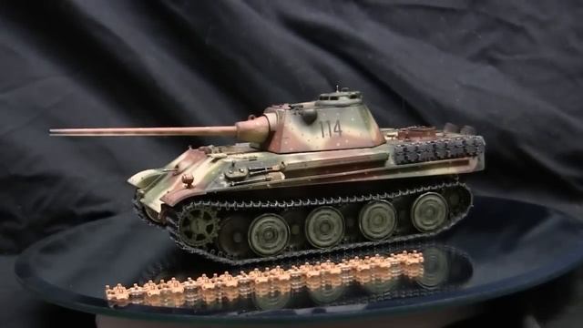 1/35th scale vintage Dragon panther ausf.f tank смотреть онлайн
