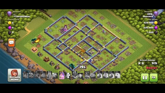 Strong New Th16 Hydra Clone Spam Attack Strategy | Clash of Clans Th16 Dragon Attack Strategy | COC смотреть онлайн