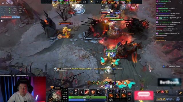 🔻ГОЛОВАЧ НА КЕНТАВРЕ🔻ЖАЛУЕТСЯ ЧТО СЛИШКОМ ЛЕГКО |LenaGolovach Dota 2