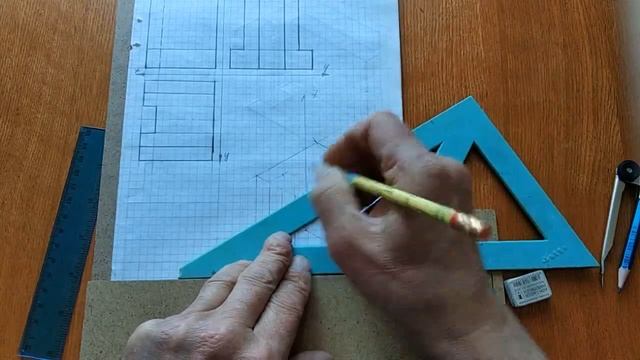 10 та 8 клас - по трьом видам, побудова изометрії частина 2 Білий О.Ф. смотреть онлайн
