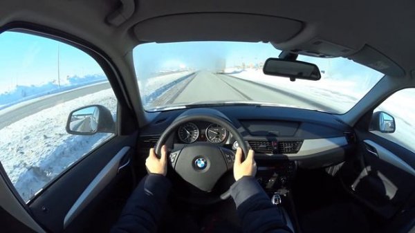2015 BMW X1 POV Test Drive