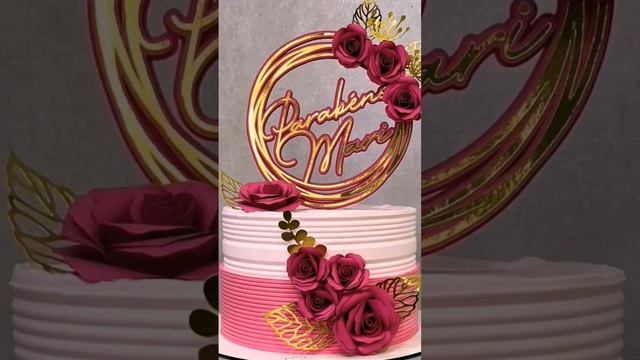 Cake Design for Birthday #shorts #ytshorts #cake #youtubeshorts #shortsfeed #trendingcake #viral #y смотреть онлайн