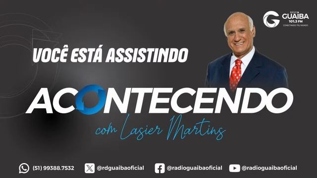 NO AR | ACONTECENDO, com Lasier Martins - 05/08/2024 смотреть онлайн