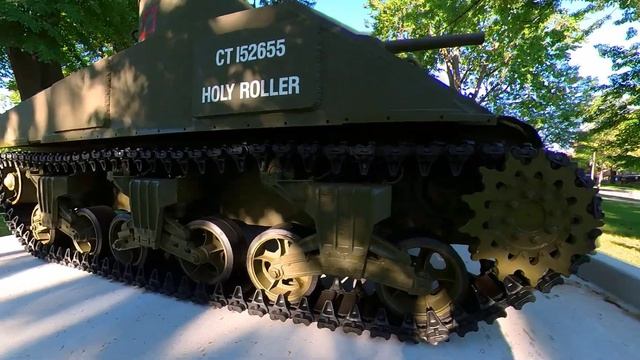 Holy Roller Sherman Tank Returned to Victoria Park смотреть онлайн