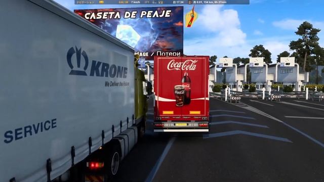 【ETS2】Euro Truck Simulator 2 Scania R700 730hp open pipe ｜Vanessa Pashmina Map ＃2 смотреть онлайн