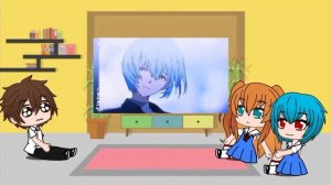 Реакция евангелиона на тик ток