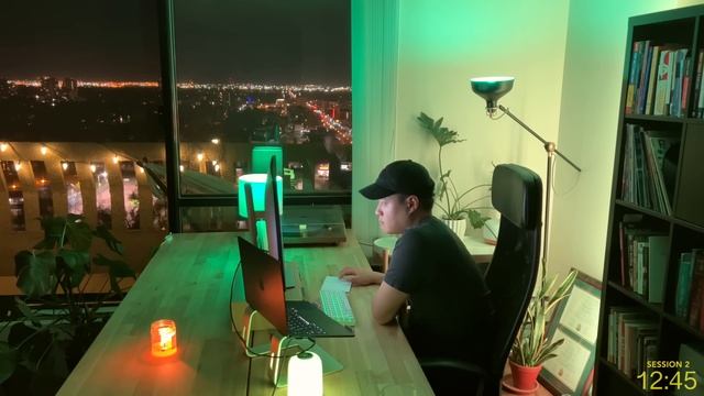 3 часа StudyWithMe - Slow Lofi By The Ocean - Pomodoro 45⧸15