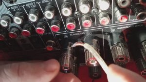 Как подключить акустический кабель к ресиверу