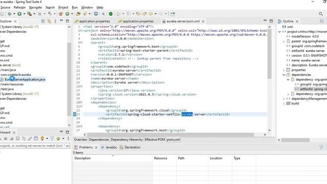 Eureka Server + Spring Boot Microservices