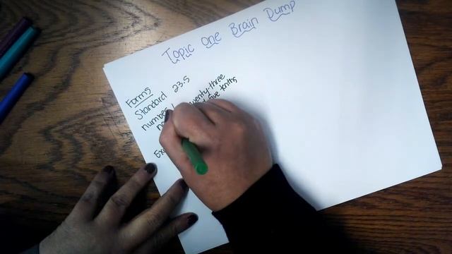 Brain Dump Example смотреть онлайн