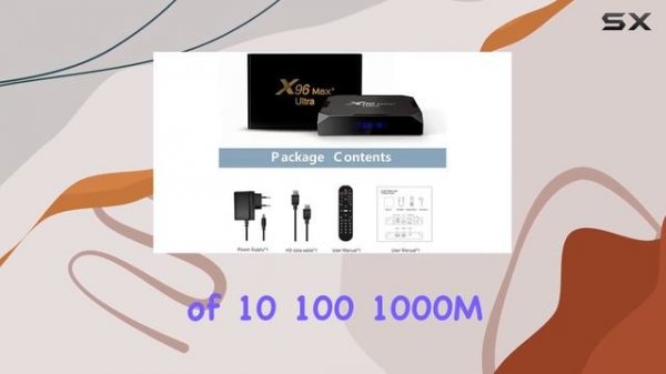 X96 Max Plus Ultra Android 11 TV Box with i8 Keyboard - Ultimate Entertainment Experience!