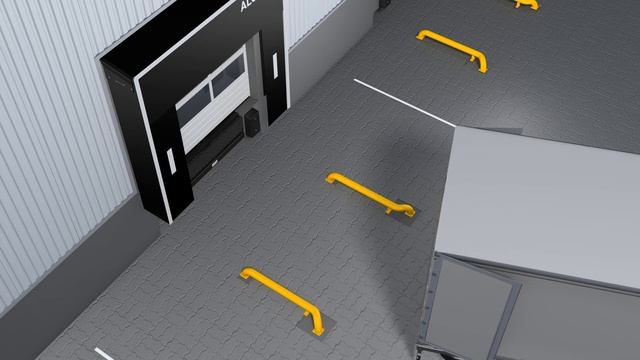 Перегрузочная техника Alutech. Направляющие для колес смотреть онлайн