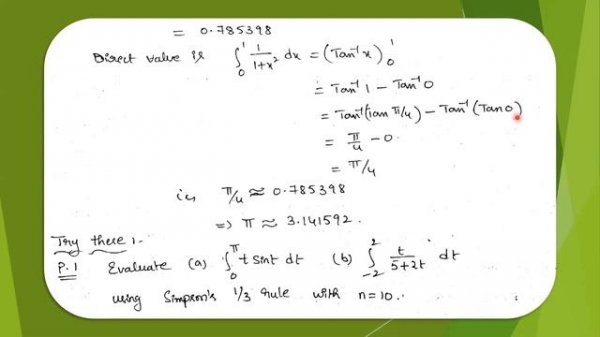 Lecture 8 On Unit 3 Numerical and Statistical methods