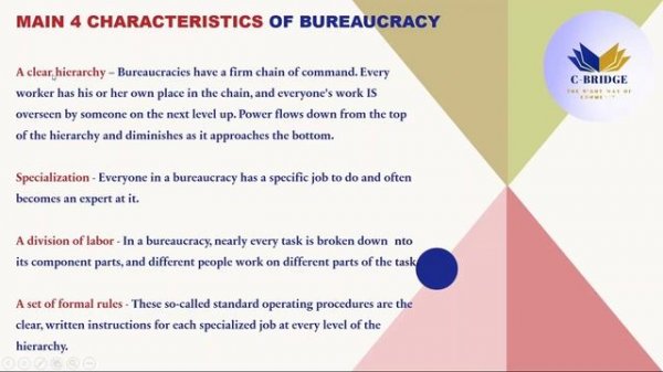 Max Weber's Bureaucracy Theory fully defined#bureaucracy