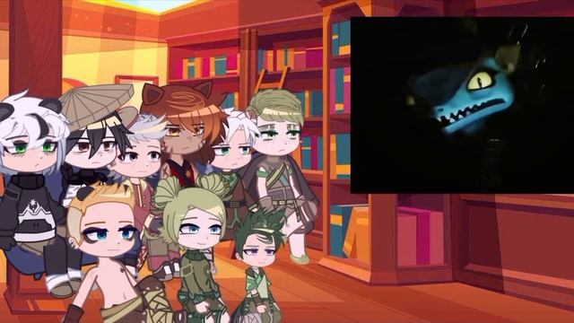 Kung Fu Panda React To Their Villains || Gacha React смотреть онлайн