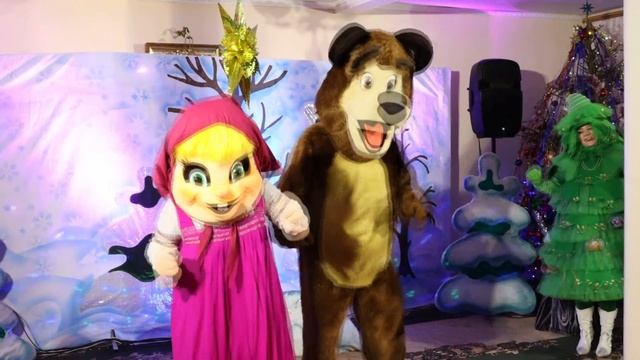 Рождественская ёлка в храме села Князево