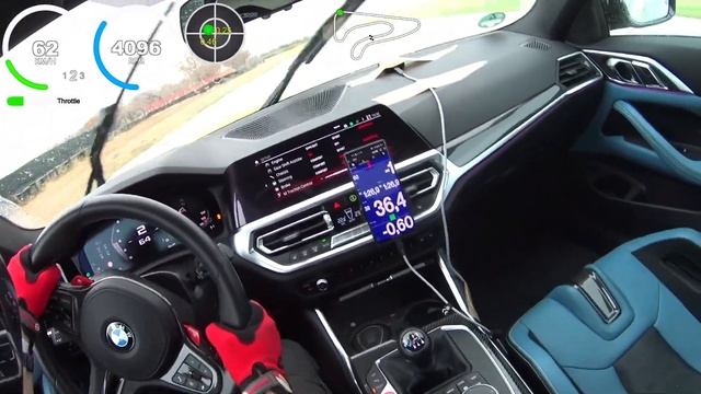 BMW M4 G82 Athens Megara Racing Circuit in heavy rain 1.26.2 смотреть онлайн