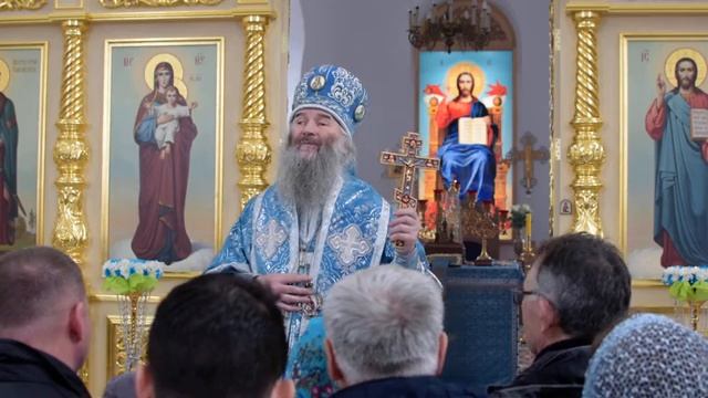 Проповедь митрополита Иоанна во вторую Неделю Великого Поста в храме иконы Богородицы "Державная" смотреть онлайн