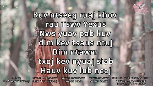 KARAOKE Lam Ua Ntsej Muag Luag Ntxhi (Official Music Video 2023) N. Vajxob Xyooj смотреть онлайн