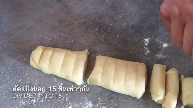 ขนมเปี๊ยะหมูแดง ไม่ต้องหมักหมูแดง Thai mini mon cake смотреть онлайн