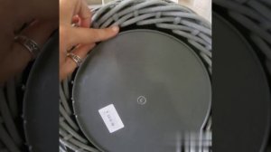 Плетём кашпо из искусственного ротанга в стиле ЛОФТ.Низкий цилиндр.