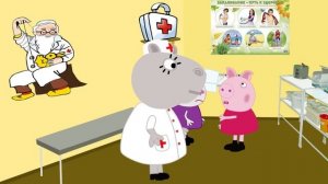 Школьная прививка это не страшно Петушок Петя Мышка Доли Свинка Пуни  Лис Филип мультик