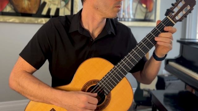 Schindler's List Theme on Classical Guitar (John Williams) смотреть онлайн