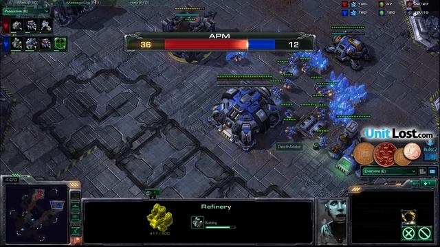 StarCraft 2 - Copper Kings! Serras [T] Vs DeathAdder [T] смотреть онлайн