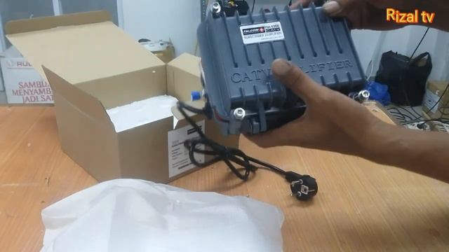UNBOXING CATV AMPLIFIER