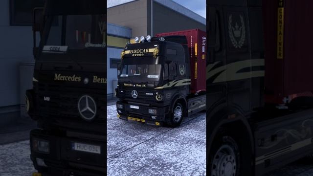 ETS2 Mercedes SK Baby Shark Air Horn смотреть онлайн