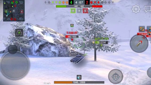 World of Tanks Blitz, танк Maus 313, Мастер, 10 LVL. смотреть онлайн