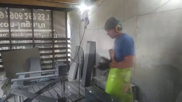 Полировка гранита смотреть онлайн