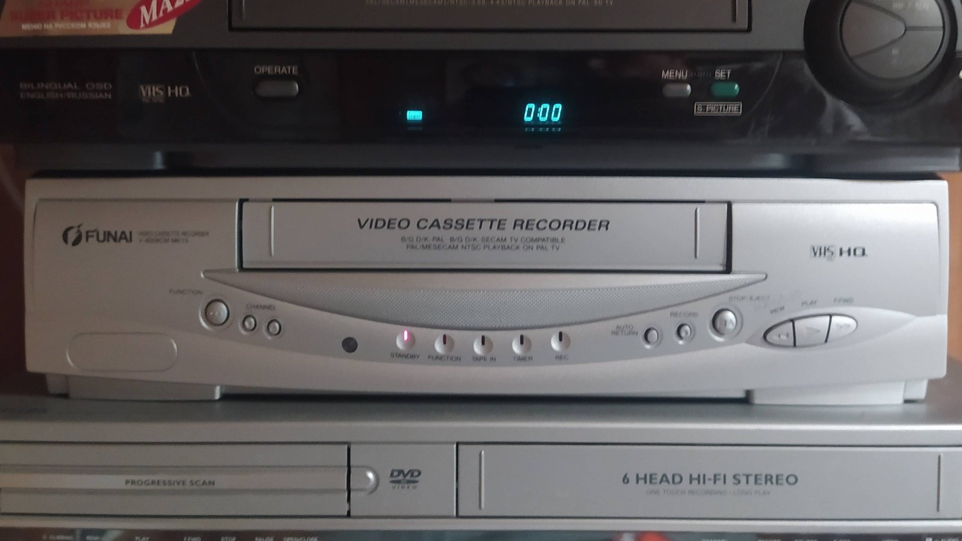 Видеомагнитофон Funai V-8008cm Mk13