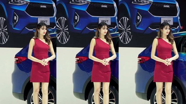 [4K] 2018심천오토쇼 레이싱모델 HAVAL자동차01 (가로보기 최적화) смотреть онлайн