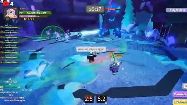 🌟2x EXP!🌟 Dungeon Quest! Lets play Ef insane!!! смотреть онлайн