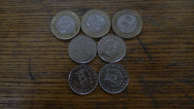 МОНЕТЫ: 3 по 100 и 4 по 50 ТЕНГЕ решкой и орлом Семнадцатого Февраля - ДЕНЕЖНЫЙ ПОТОК смотреть онлайн