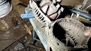 Лифан смайли заклинил генератор, меняю