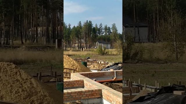 Строительство домов в Воронежской области. д. Медовка, Рамонский район. смотреть онлайн