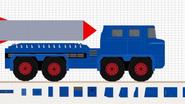 Labo Tank-Military | Rocket Launcher Police Tank Truck смотреть онлайн