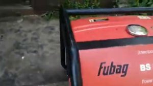 Заводим Генератор Fubag 6600